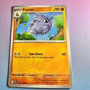 pupitar - 081/159 (common) — pokemon: journey together